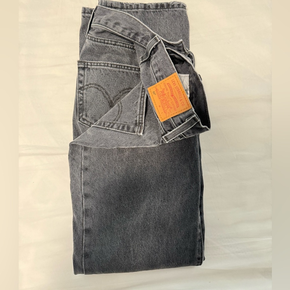 Levis 501 black jeans
